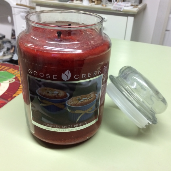 Aromatická svíčka ve skle dýňový kořeněný muffin Goose Creek 680g