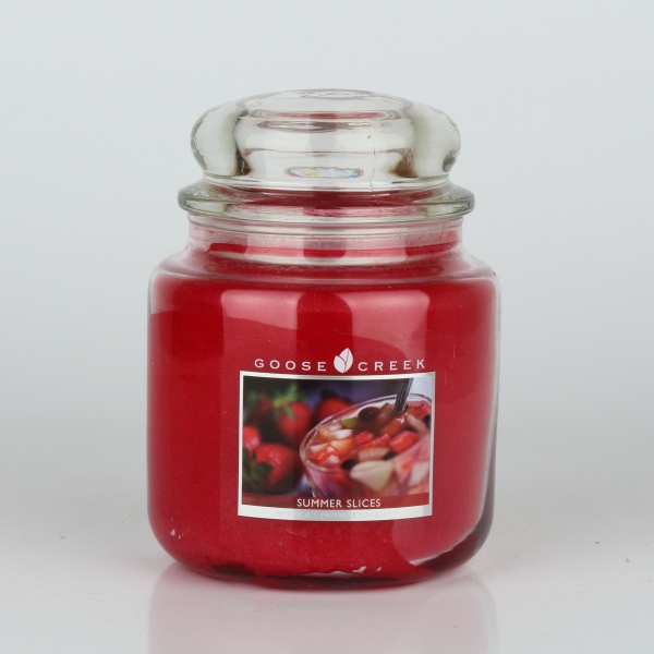 Aromatická svíčka ve skle letní plátky Goose Creek 450g