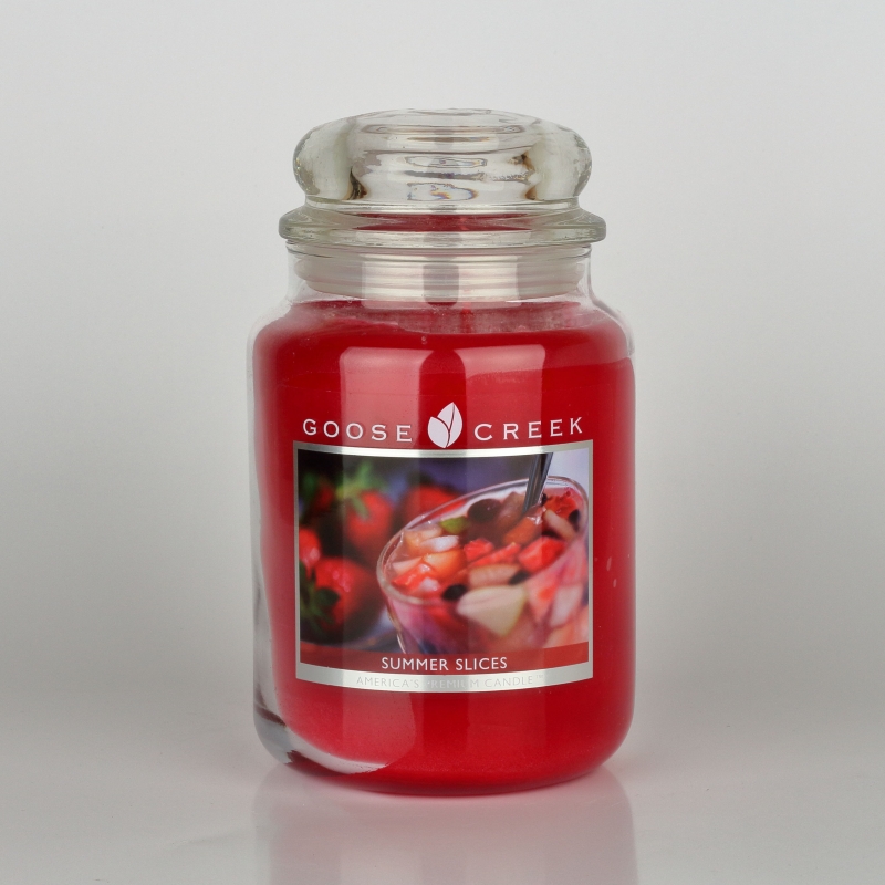 Aromatická svíčka ve skle letní plátky Goose Creek 680g
