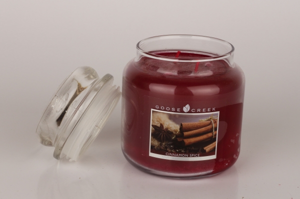 Aromatická svíčka ve skle skořice Goose Creek 450g