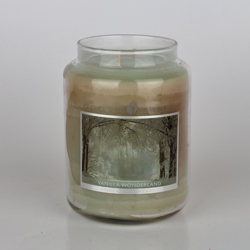 Aromatická svíčka ve skle vanilkový svět Goose Creek 680g