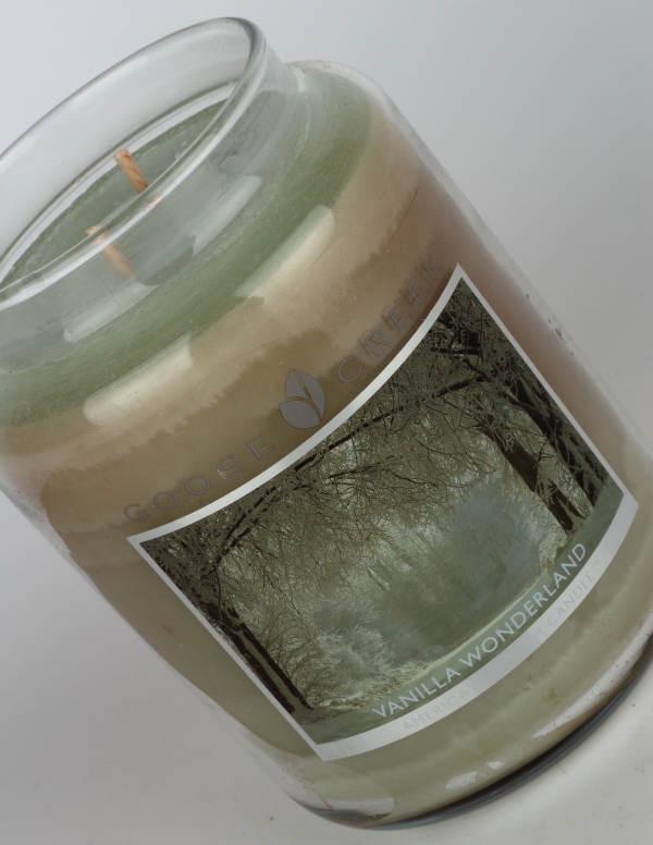 Aromatická svíčka ve skle vanilkový svět Goose Creek 680g