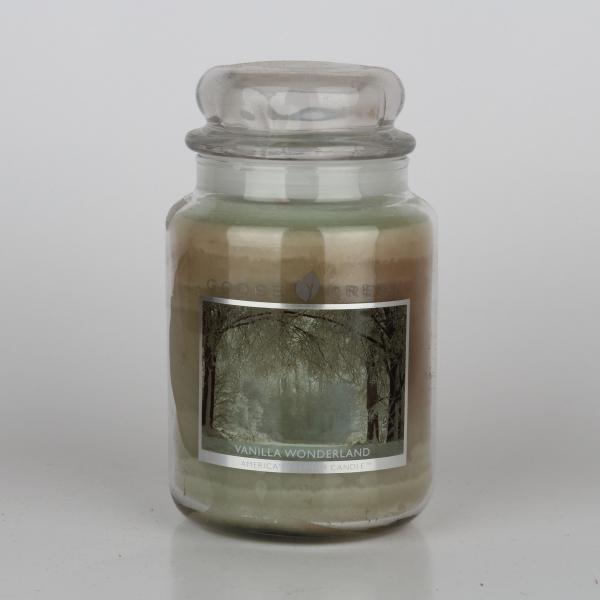 Aromatická svíčka ve skle vanilkový svět Goose Creek 680g