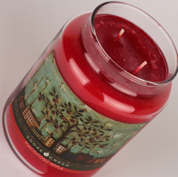 Aromatická svíčka ve skle vůně jablek Goose Creek 
