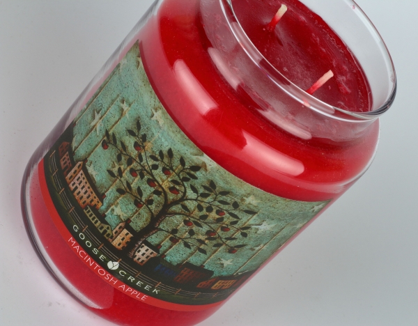 Aromatická svíčka ve skle vůně jablek Goose Creek 