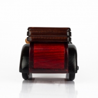 Autíčko celodřevěné se dřevěným volantem