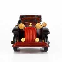 Autíčko celodřevěné se dřevěným volantem