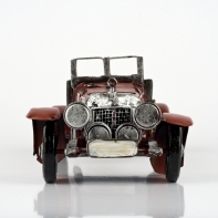 Autíčko retro železné červené 24x8,5x11cm