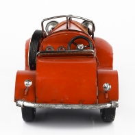 Autíčko retro železné červené 26x14x12cm