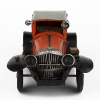 Autíčko retro železné červené 30x15x13cm