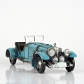 Autíčko retro železné světle modré 23,5x8x10,5cm