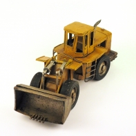 Bagr model plechový 27 cm