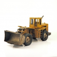 Bagr model plechový 27 cm