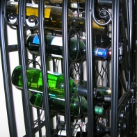 Bar na 45 lahví vína velký 117x55x37cm