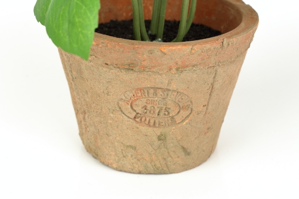 Bazalka v květináči umělá