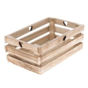 Bedýnka dřevěná přírodní 24 x 13 x 8 cm