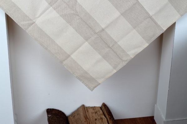 Béžový pruh - 90x90cm