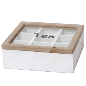Box na čaje 21x21x8cm