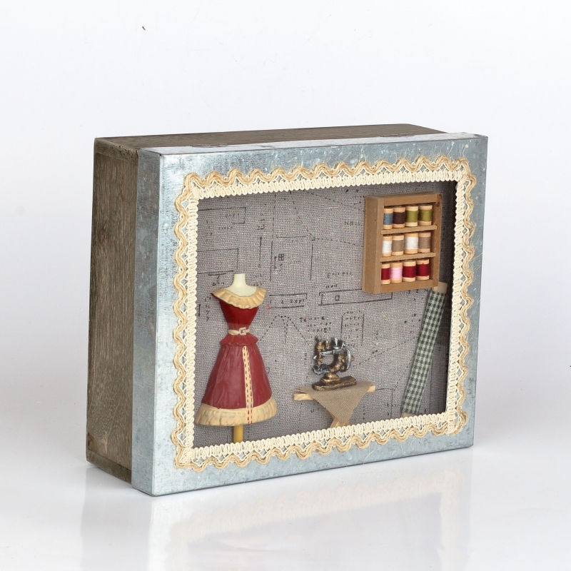 Box na šicí potřeby 24,5x20x8cm