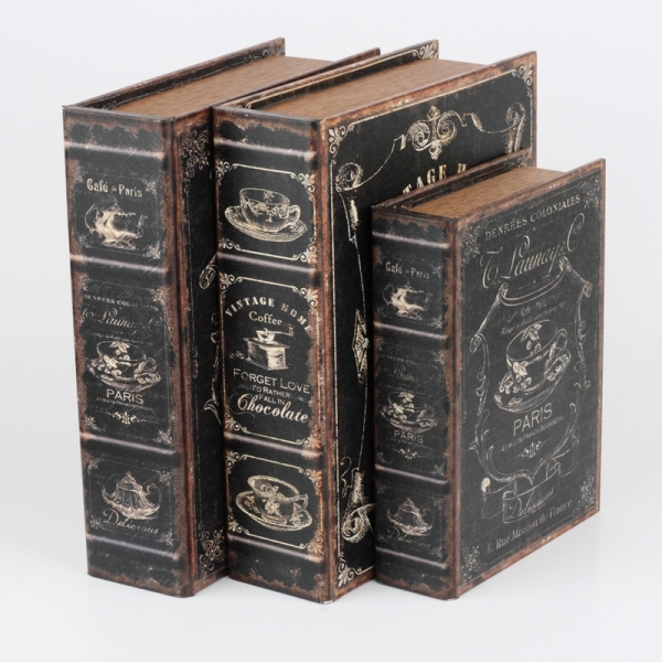 Box na staré fotografie ve tvaru knihy 