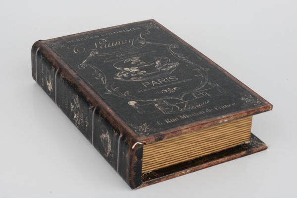 Box na staré fotografie ve tvaru knihy 