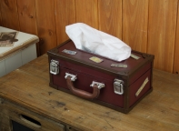 Box na ubrousky kufr 25x13,5x11cm