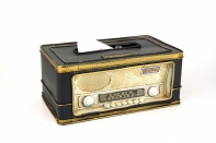 Box na ubrousky rádio 25x13,5x11cm