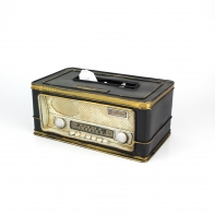Box na ubrousky rádio 25x13,5x11cm