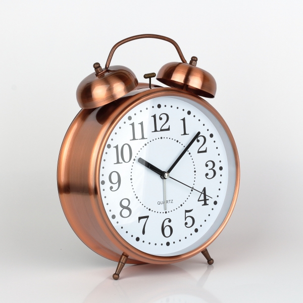 Bronzový budík 23x8x30cm