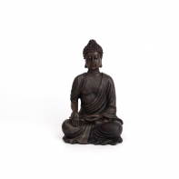 Buddha sedící otevřená dlaň 15cm
