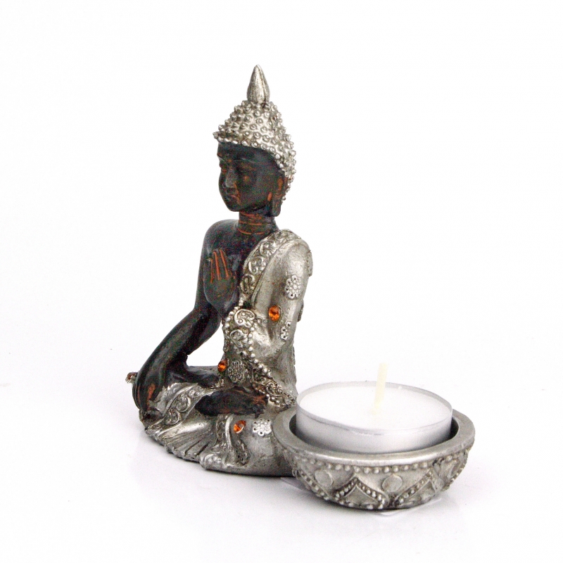 Buddha svícen 11x5x10cm S