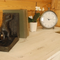 Budík Quartz stříbrný 15cm