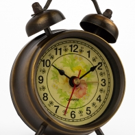 Budík retro malý 10x7x4cm