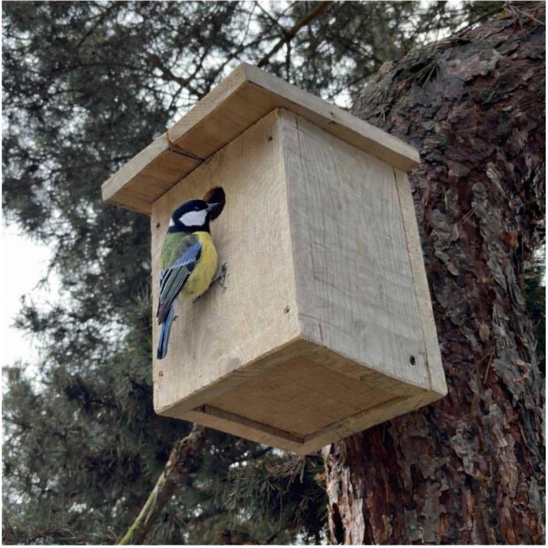 Budka pro koňadry 32 mm bez nátěru