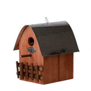 Budka pro ptáčky dřevěná cihlová