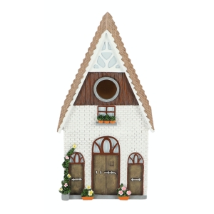 Budka pro ptáky bílá 25cm