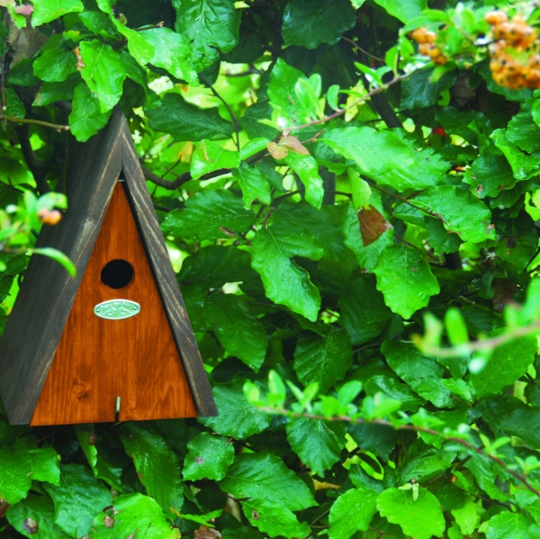 Budka pro ptáky dřevěná 19x18x27,3cm