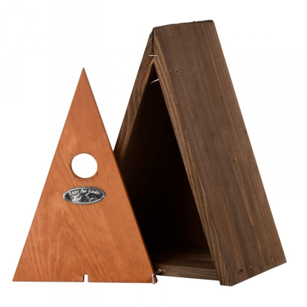 Budka pro ptáky dřevěná 19x18x27,3cm
