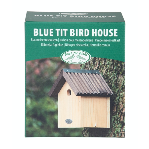 Budka pro sýkorku v dárkovém balení 19x18x23cm