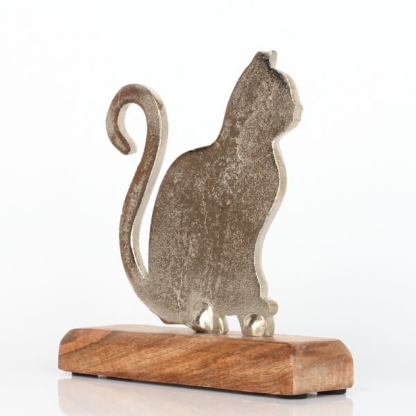 Bytová dekorace kočka 19cm