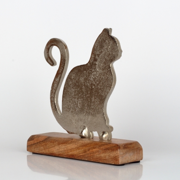 Bytová dekorace kočka 19cm