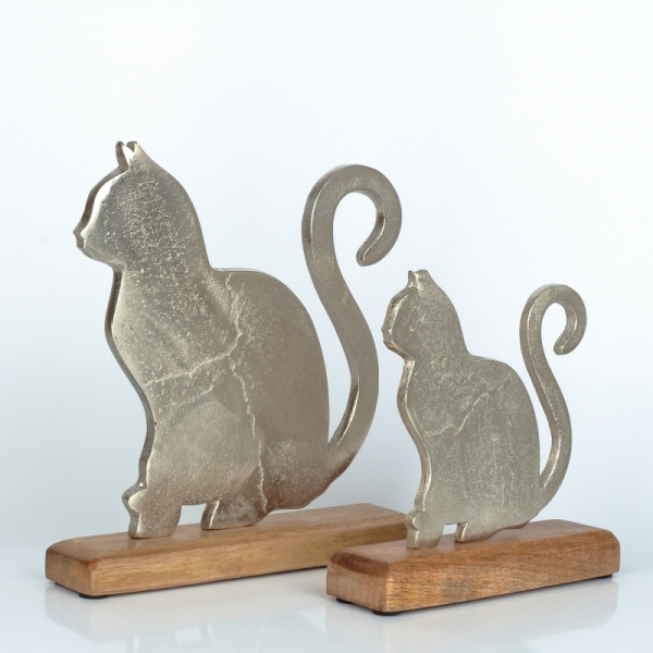 Bytová dekorace kočka 25cm