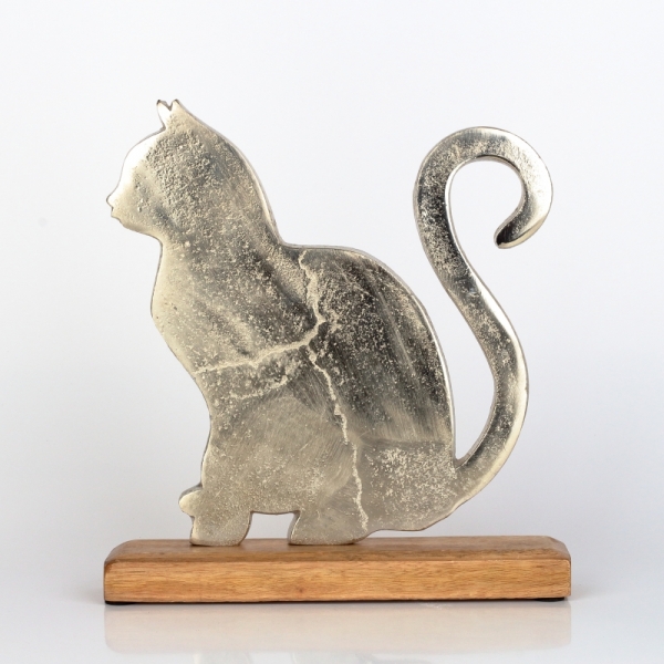 Bytová dekorace kočka 25cm