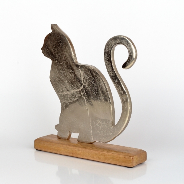 Bytová dekorace kočka 25cm