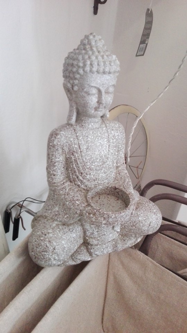 Bytová dekorace socha - Budhha 18x11x27cm
