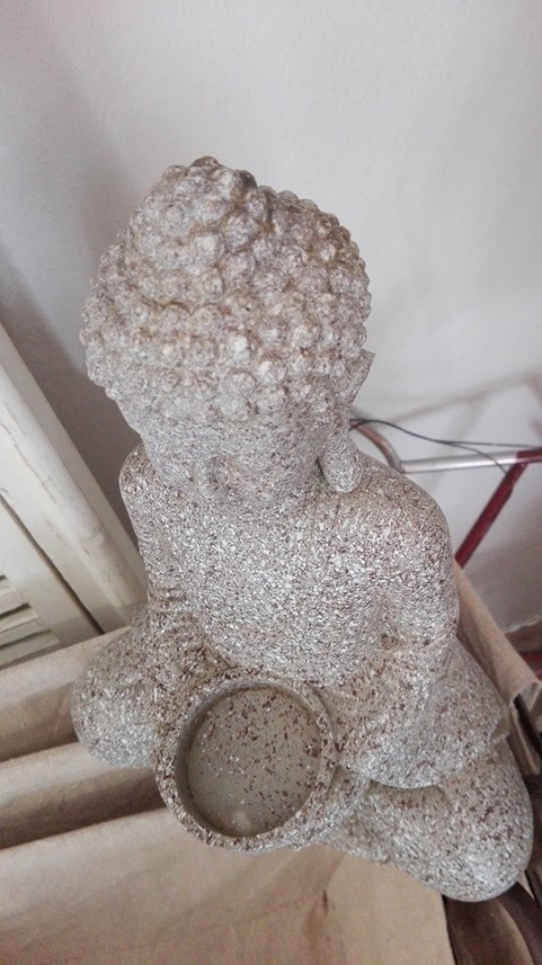 Bytová dekorace socha - Budhha 18x11x27cm