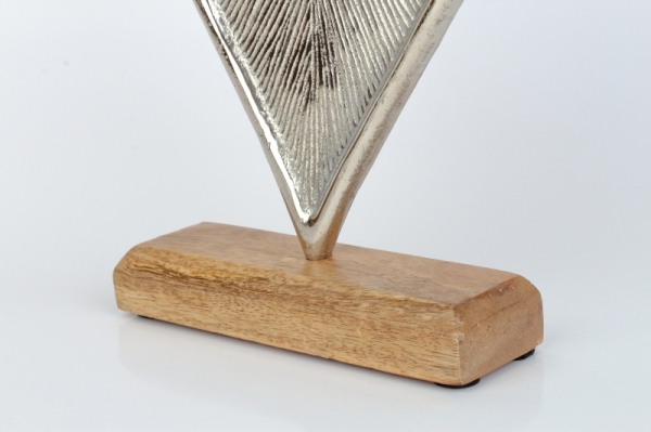 Bytová dekorace srdce 16cm