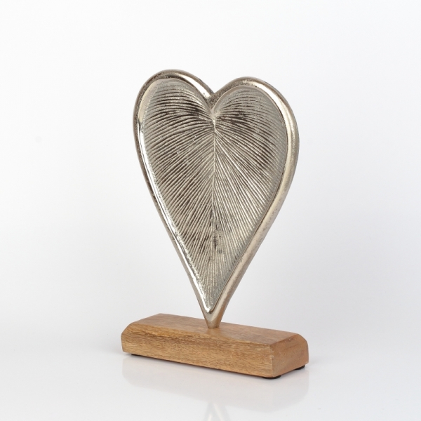 Bytová dekorace srdce 21cm