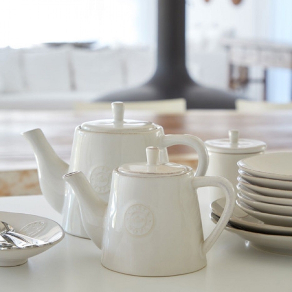 Čajová konvice NOVA 0,5l bílá