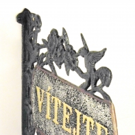 Cedule Vítejte! 28x29cm